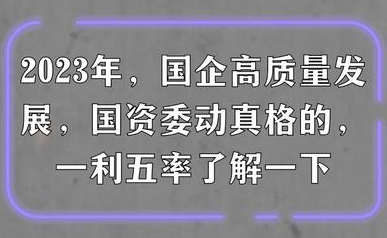 国务院国资委权威解读中央企业“一利五率”经营指标体系