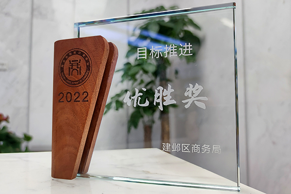 新消费春季嘉年华活力开启--我司荣获 “2022目标推进优胜单位（批发业）”奖项